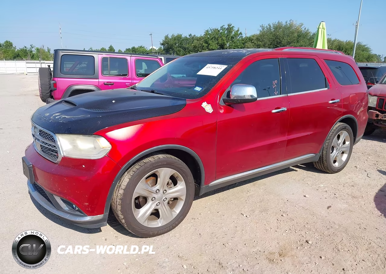 2014 Dodge Durango Sxt VIN:1C4RDHAG6EC590636 - 2