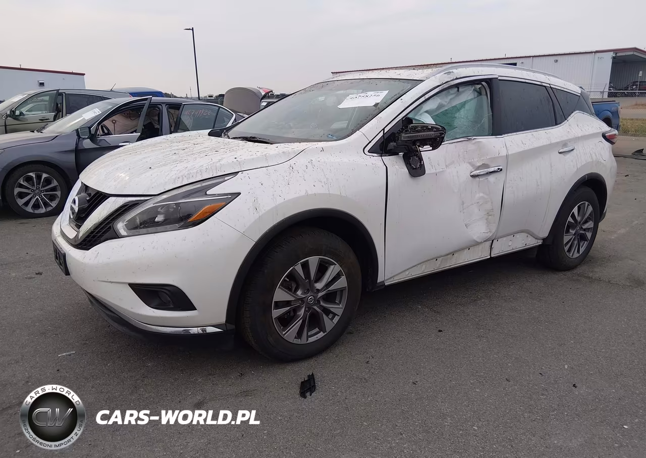 2018 Nissan Murano Sl VIN:5N1AZ2MH9JN190922 - 2