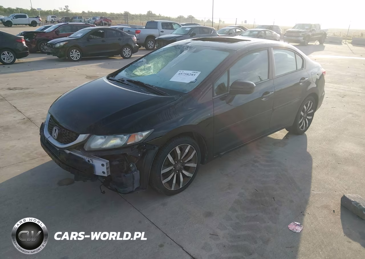 2014 Honda Civic Ex-L VIN:19XFB2F98EE018802 - 2
