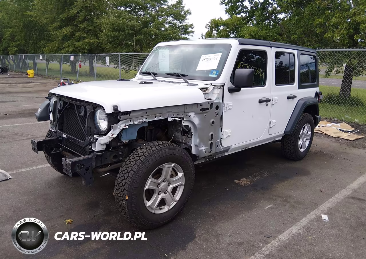 2018 Jeep Wrangler Unlimited Sport S 4X4 VIN:1C4HJXDG6JW304349 - 2