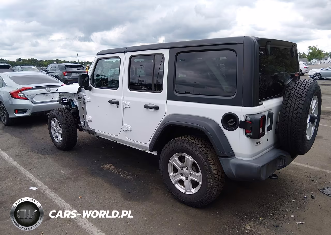2018 Jeep Wrangler Unlimited Sport S 4X4 VIN:1C4HJXDG6JW304349 - 3