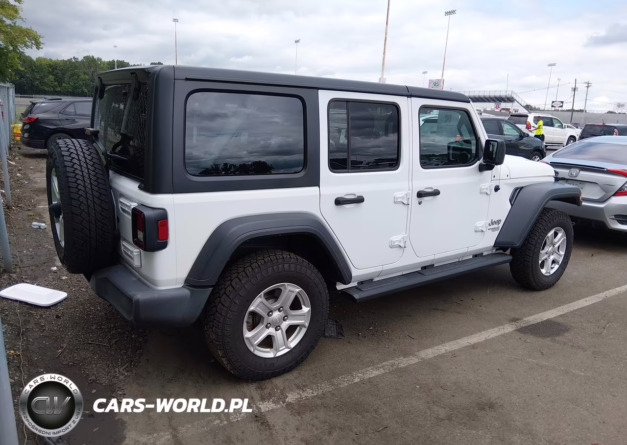 2018 Jeep Wrangler Unlimited Sport S 4X4 VIN:1C4HJXDG6JW304349 - 4