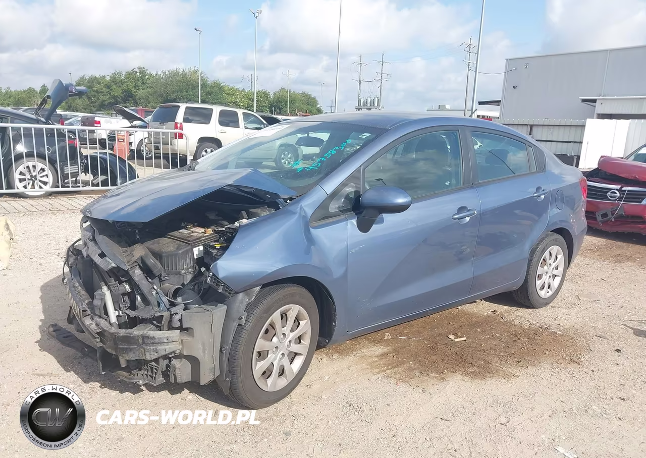 2016 Kia Rio Lx VIN:KNADM4A39G6553045 - 2