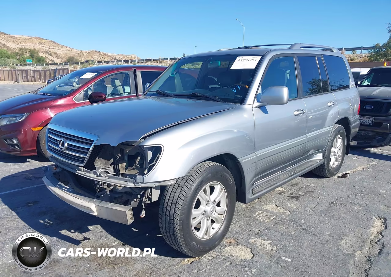2005 Lexus Lx 470 VIN:JTJHT00W553548934 - 2