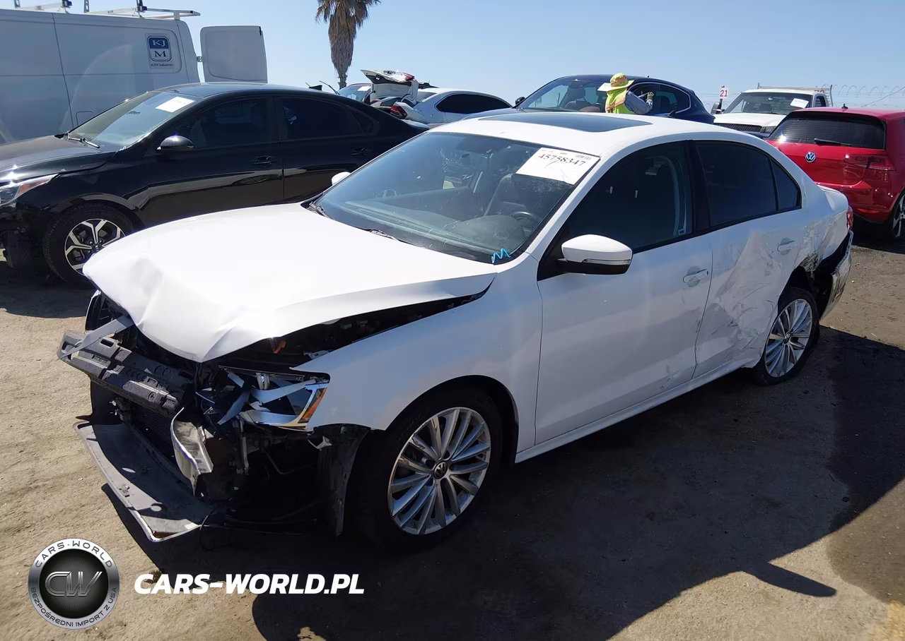 2012 Volkswagen Jetta 2.5L Se VIN:3VWDP7AJ4CM308722 - 2