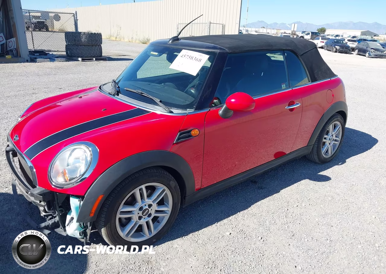 2014 Mini Convertible Cooper VIN:WMWZN3C56ET569522 - 2