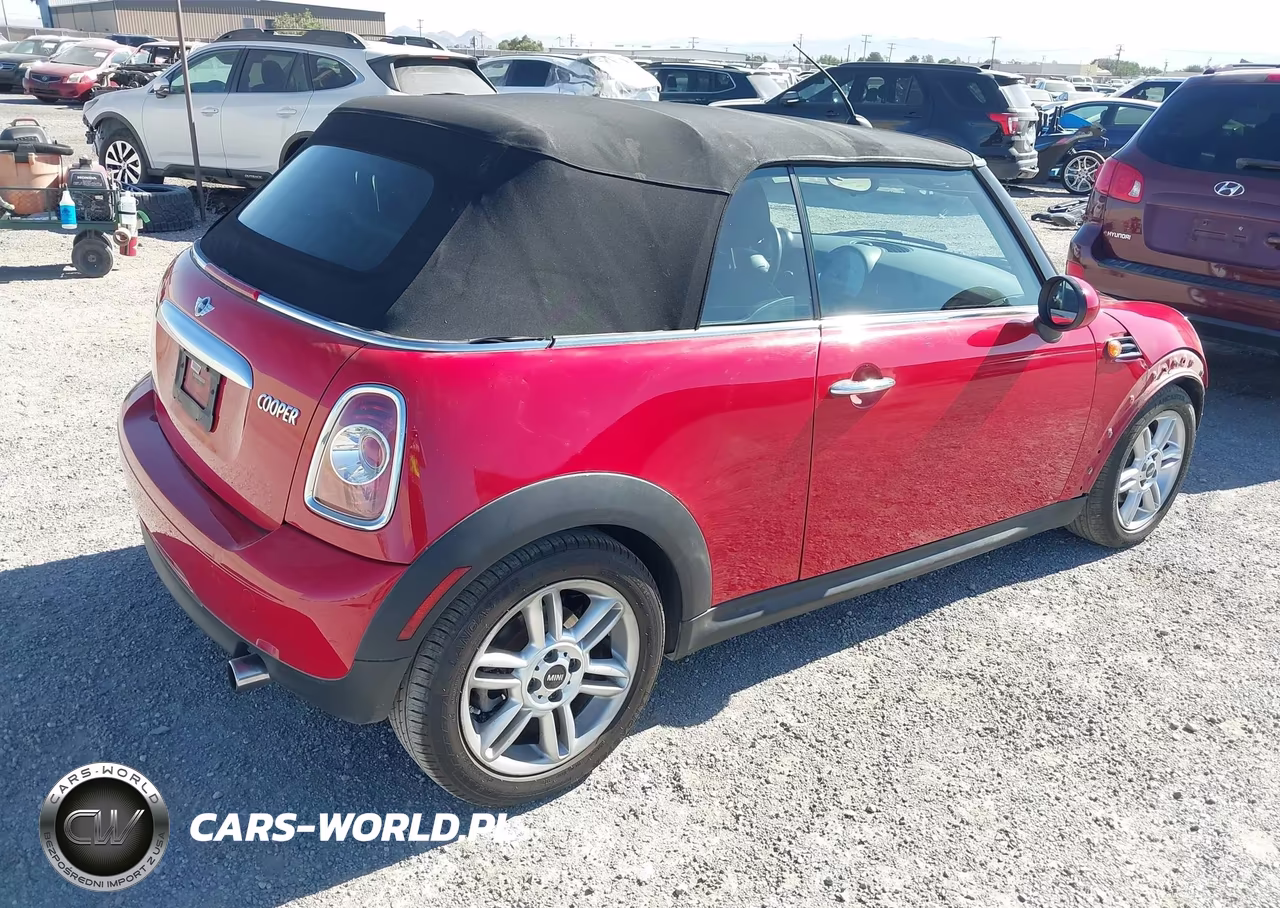 2014 Mini Convertible Cooper VIN:WMWZN3C56ET569522 - 4