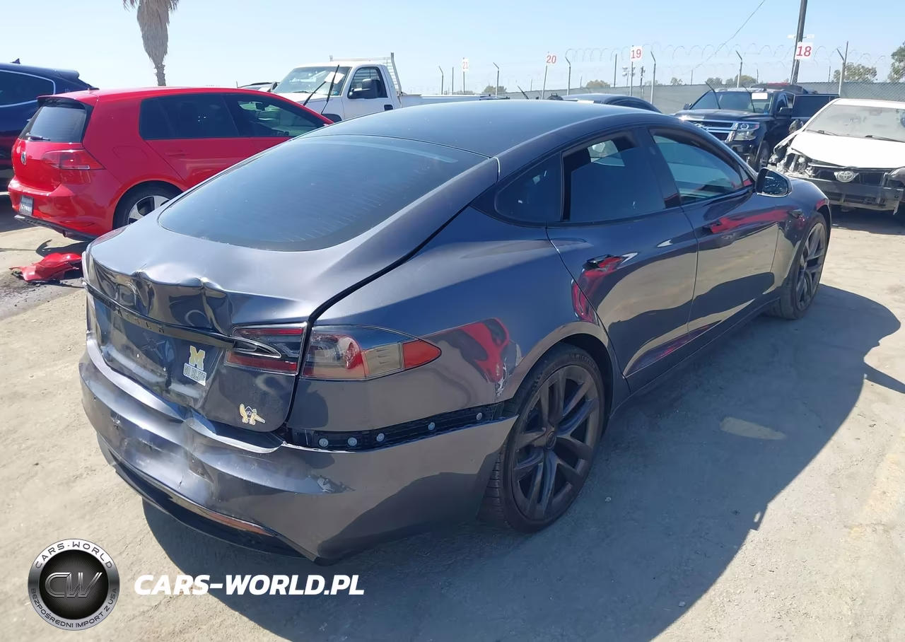 2021 Tesla Model S Long Range Dual Motor All-Wheel Drive VIN:5YJSA1E53MF436865 - 4