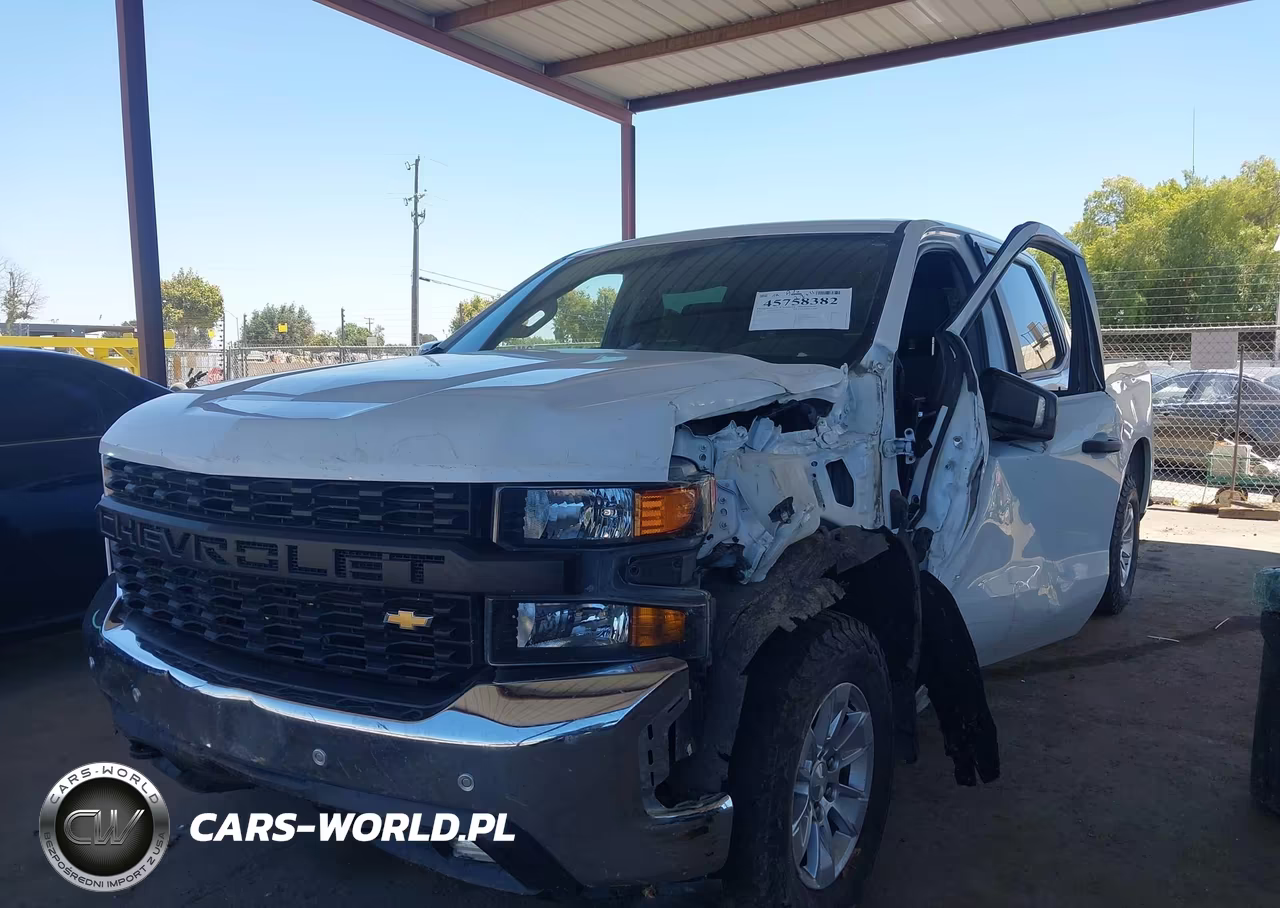 2019 Chevrolet Silverado 1500 Work Truck VIN:1GCUYAEF1KZ351236 - 2