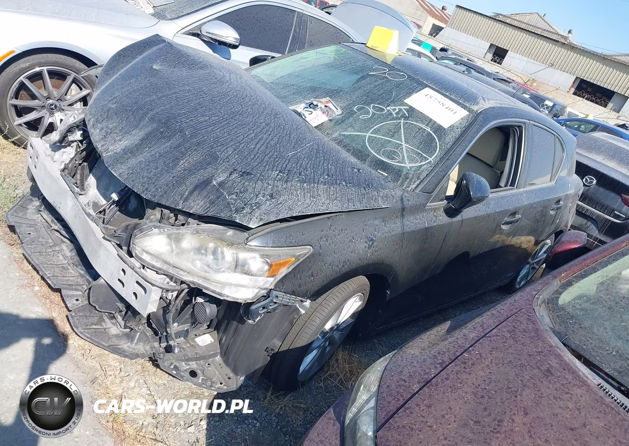 2013 Lexus Ct 200H VIN:JTHKD5BH1D2162547 - 2