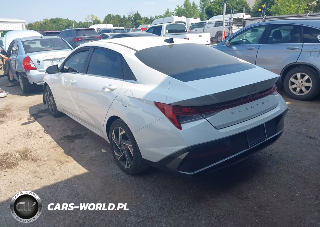 2025 Hyundai Elantra Sel Convenience VIN:KMHLS4DG9SU946613 - 3