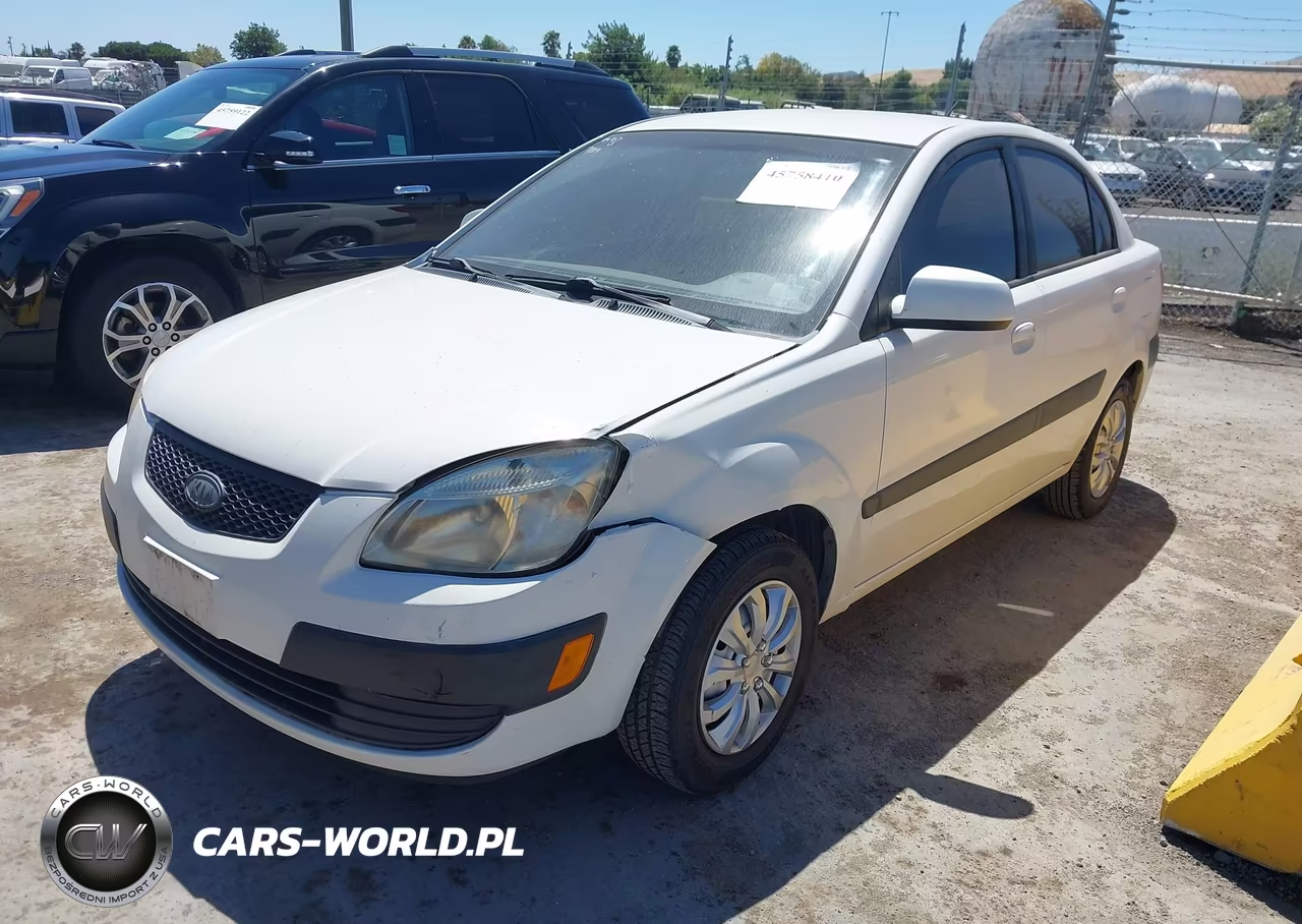 2008 Kia Rio VIN:KNADE123886403813 - 2
