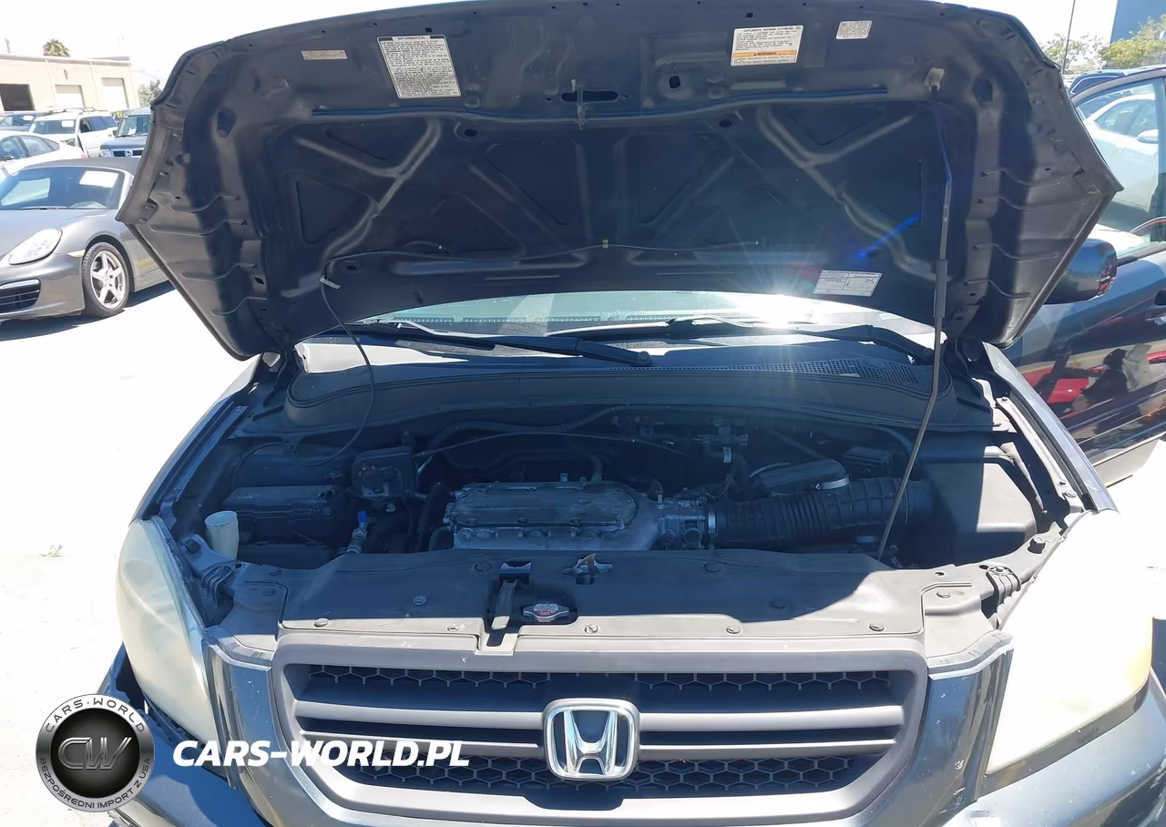 2005 Honda Pilot Ex-L VIN:2HKYF18505H553491 - 10