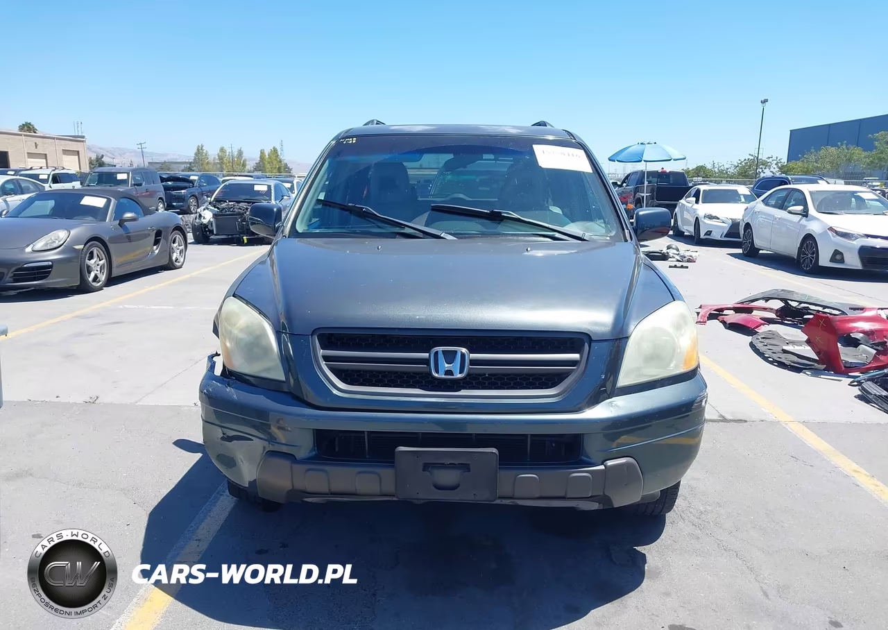 2005 Honda Pilot Ex-L VIN:2HKYF18505H553491 - 11
