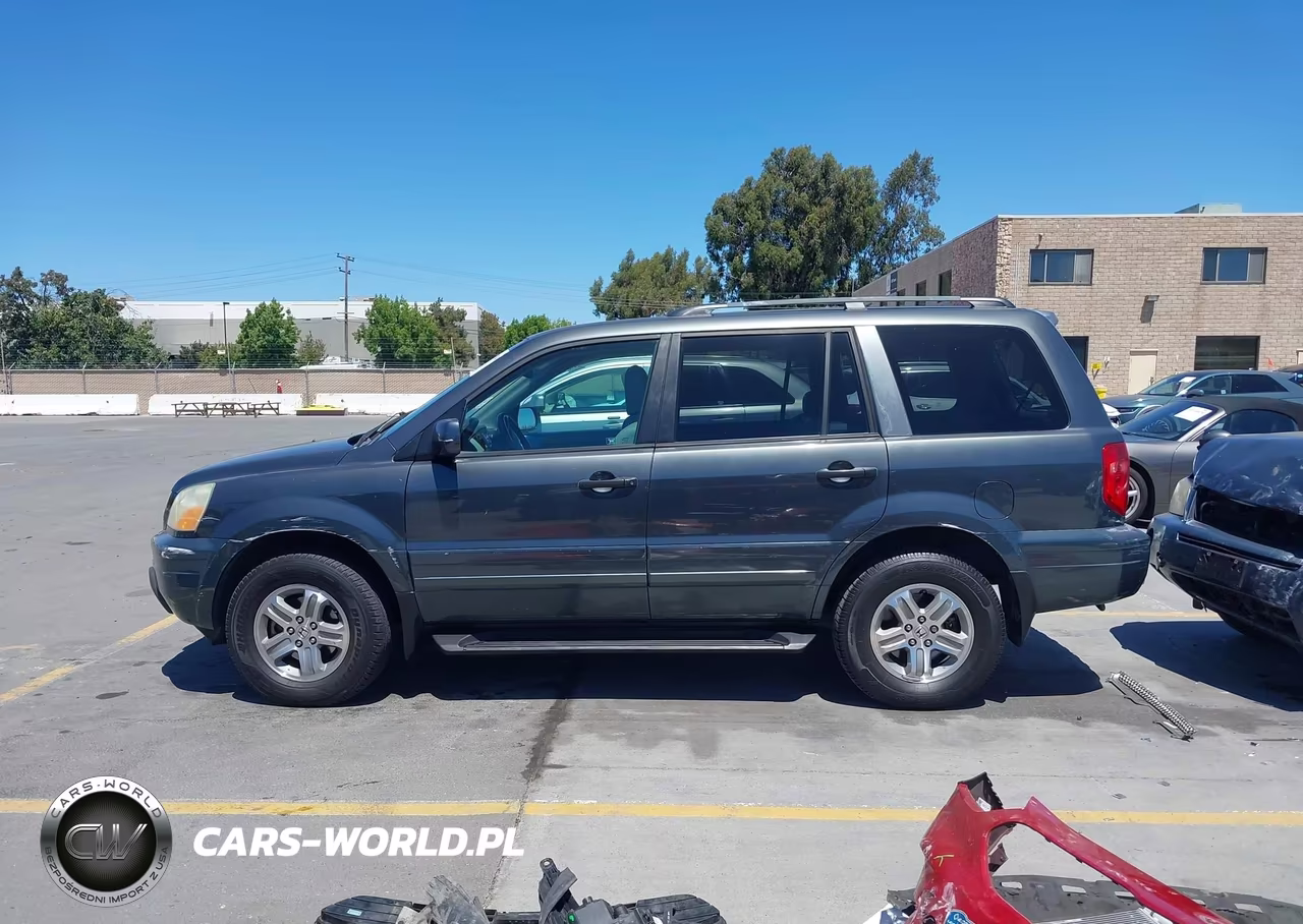 2005 Honda Pilot Ex-L VIN:2HKYF18505H553491 - 13