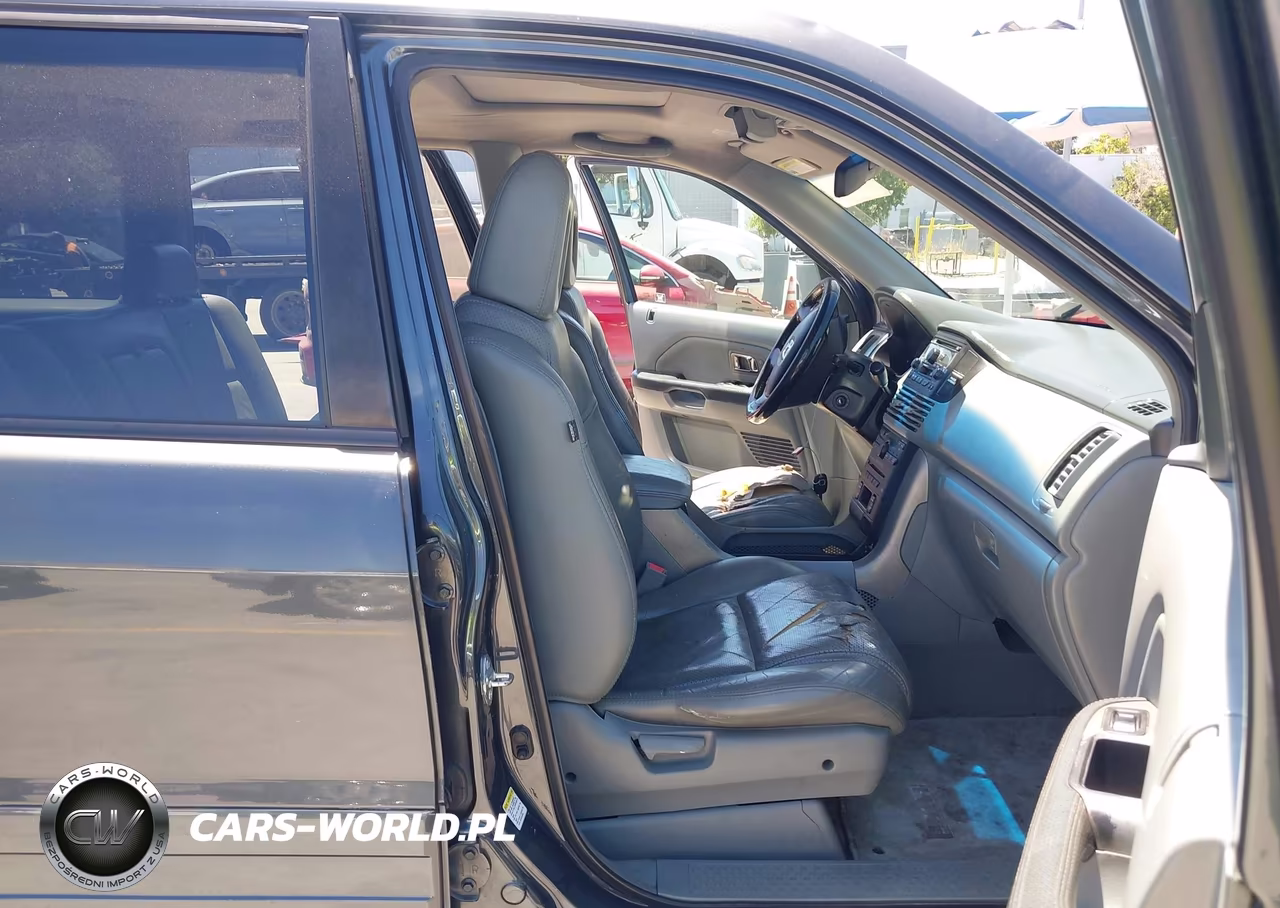 2005 Honda Pilot Ex-L VIN:2HKYF18505H553491 - 5