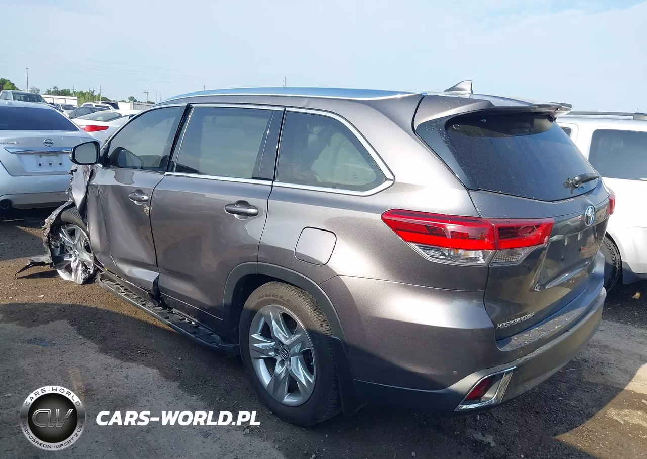 2019 Toyota Highlander Limited VIN:5TDYZRFH7KS350042 - 3