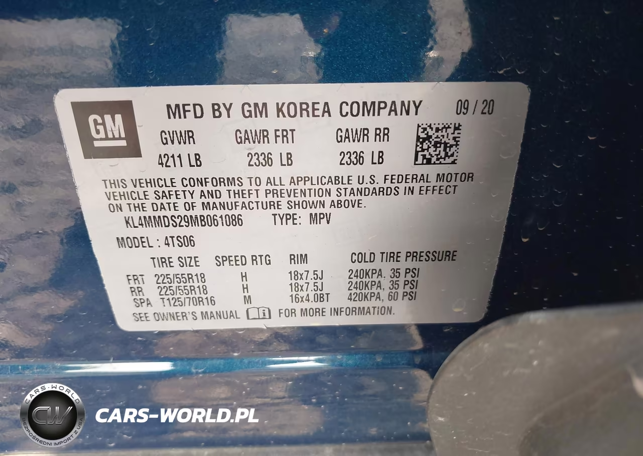 2021 Buick Encore Gx Fwd Select VIN:KL4MMDS29MB061086 - 9