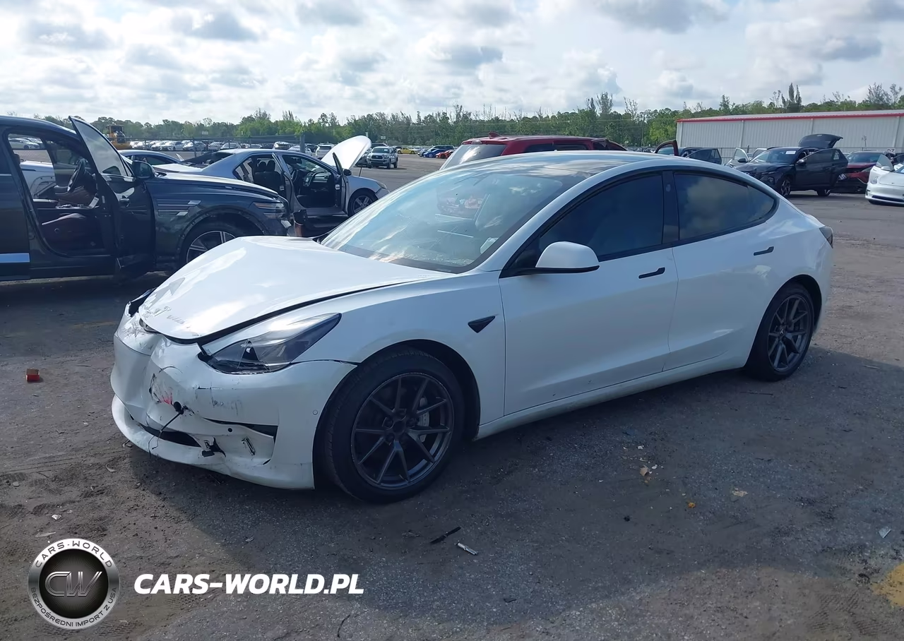 2021 Tesla Model 3 Standard Range Plus Rear-Wheel Drive VIN:5YJ3E1EA3MF978327 - 2