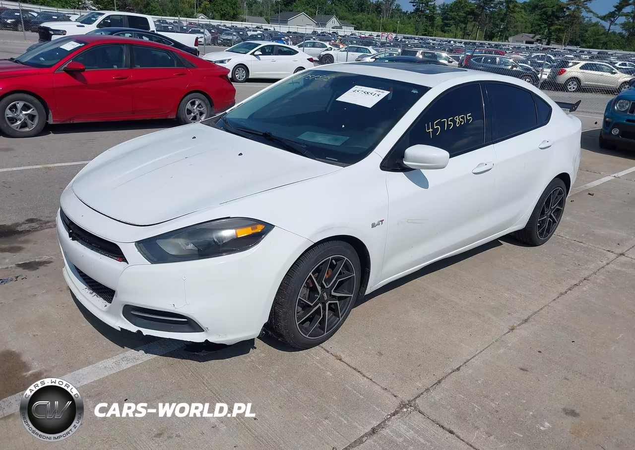 2015 Dodge Dart Sxt VIN:1C3CDFBB0FD362418 - 2