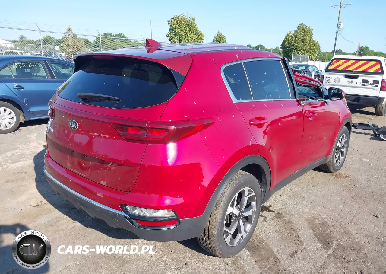 2022 Kia Sportage Lx VIN:KNDPM3AC8N7974062 - 4