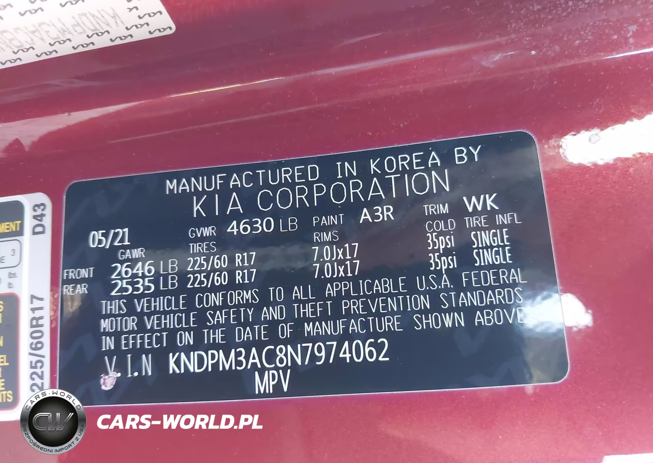 2022 Kia Sportage Lx VIN:KNDPM3AC8N7974062 - 9