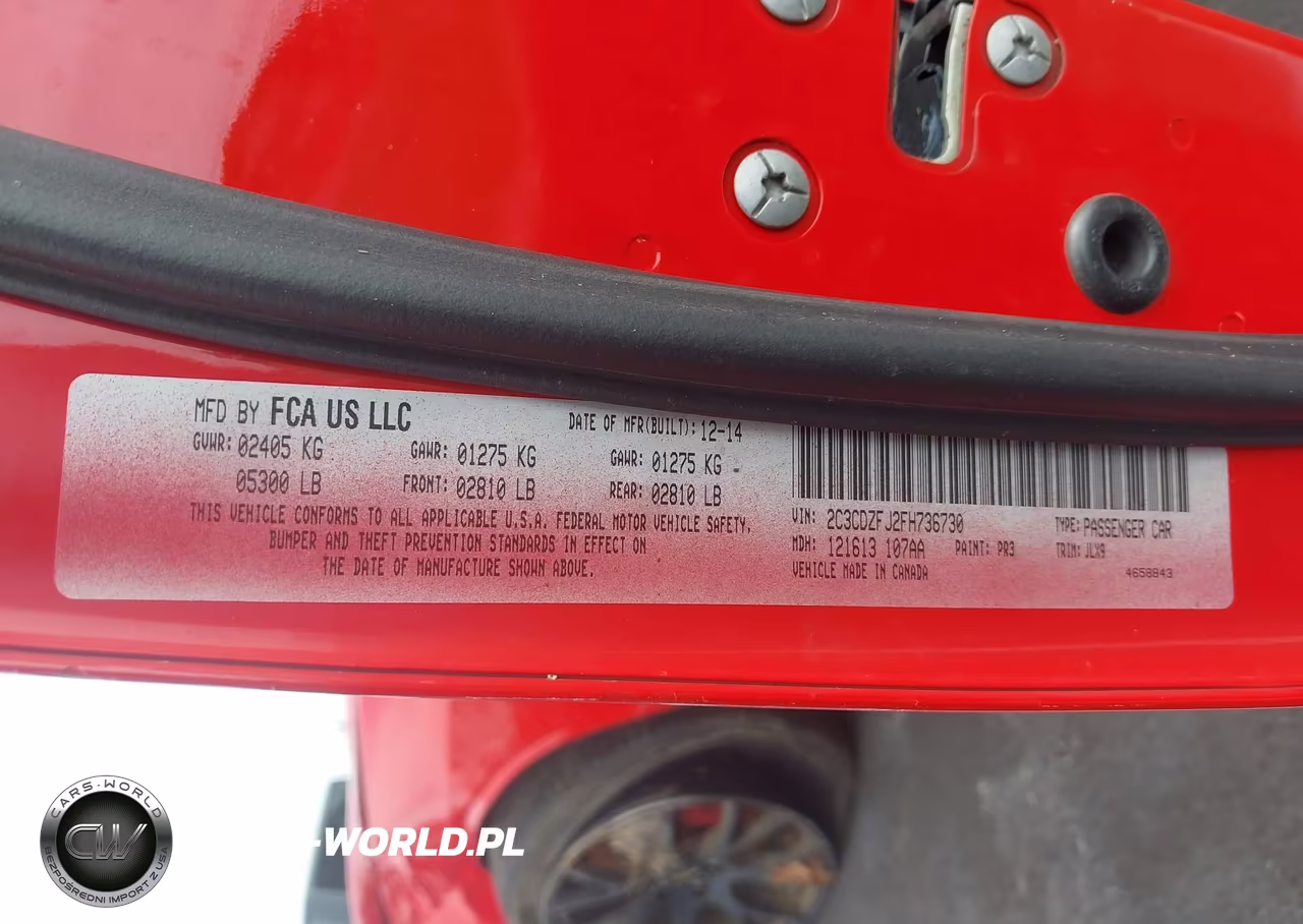 2015 Dodge Challenger R-T Scat Pack VIN:2C3CDZFJ2FH736730 - 9