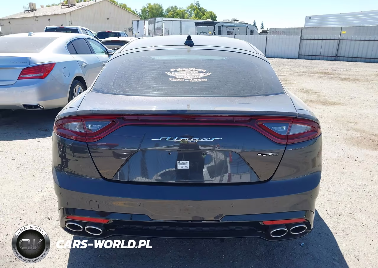 2021 Kia Stinger Gt-Line VIN:KNAE15LAXM6098250 - 17
