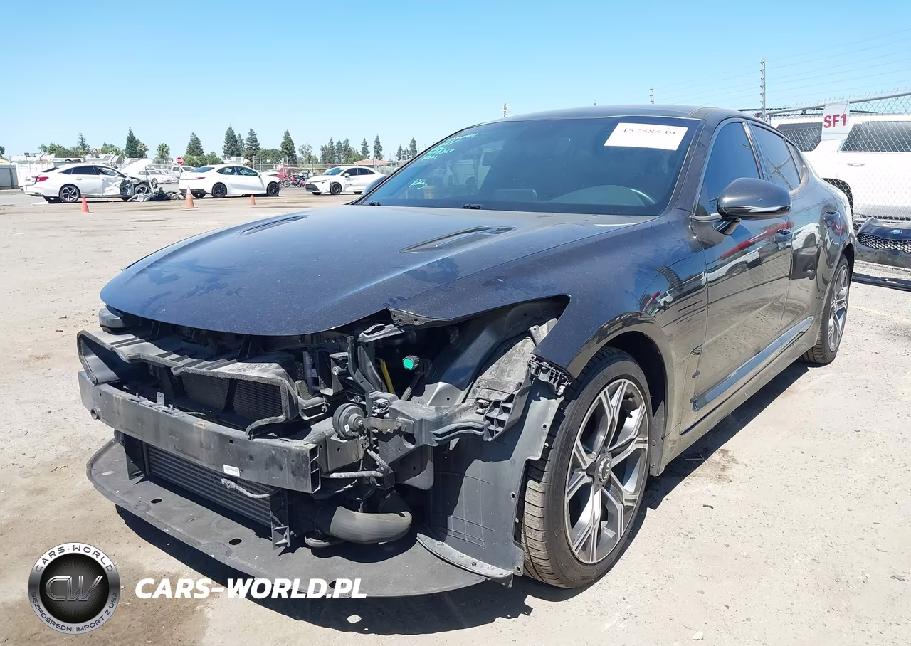 2021 Kia Stinger Gt-Line VIN:KNAE15LAXM6098250 - 2