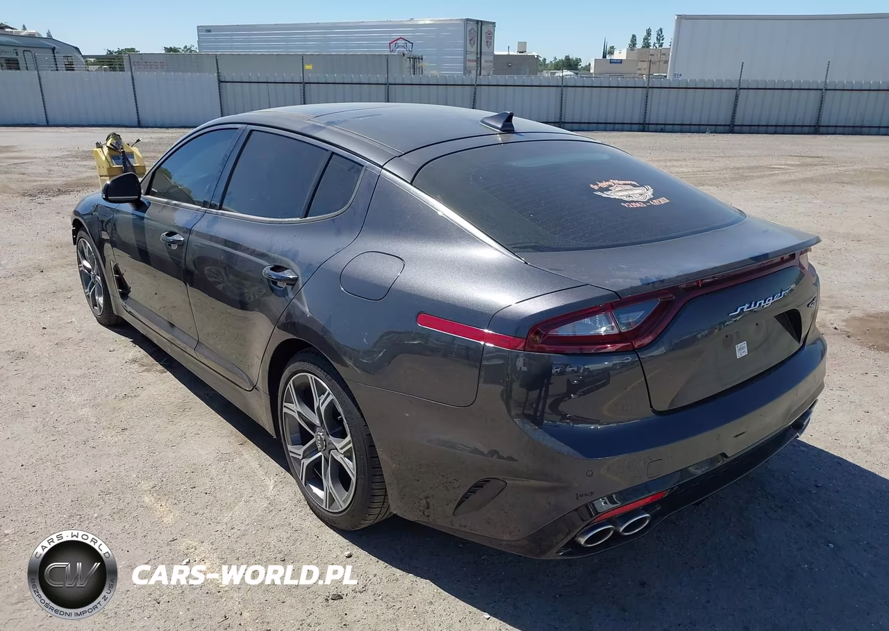 2021 Kia Stinger Gt-Line VIN:KNAE15LAXM6098250 - 3