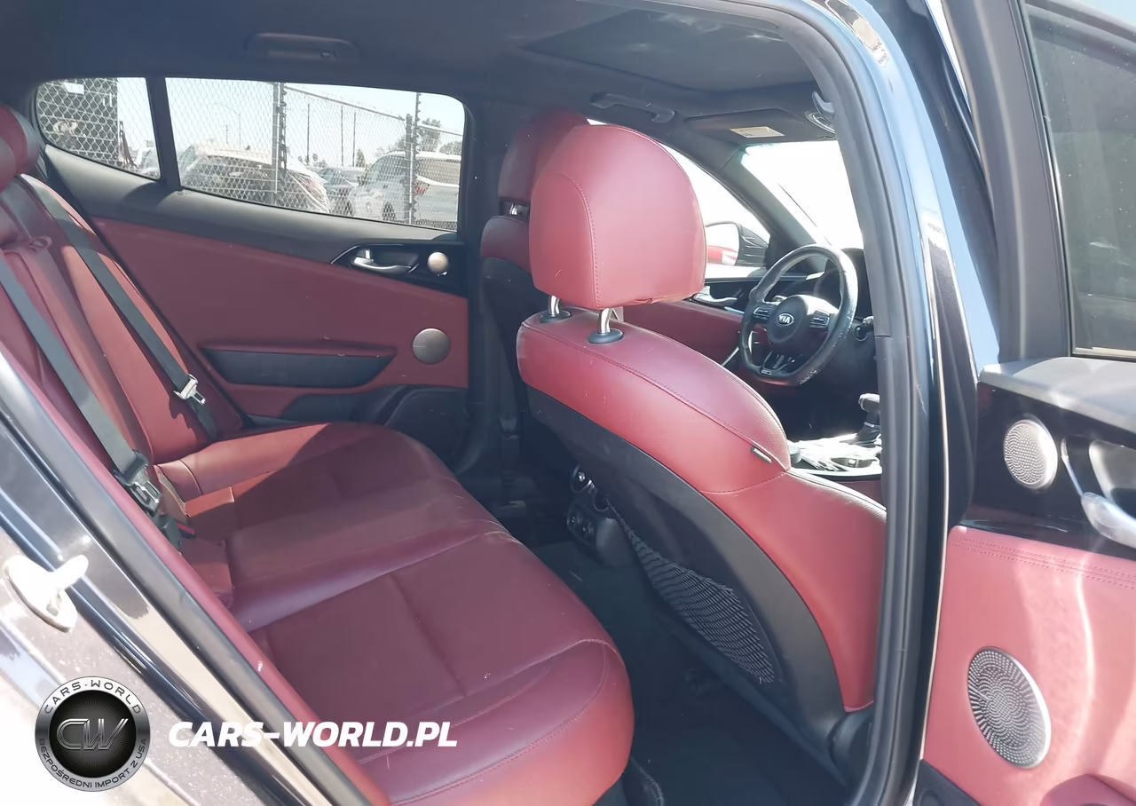 2021 Kia Stinger Gt-Line VIN:KNAE15LAXM6098250 - 8