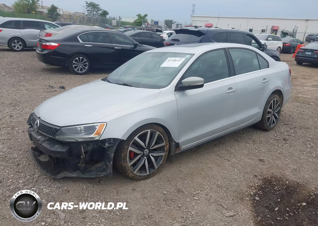 2013 Volkswagen Jetta Gli Autobahn VIN:3VW467AJ9DM246786 - 2