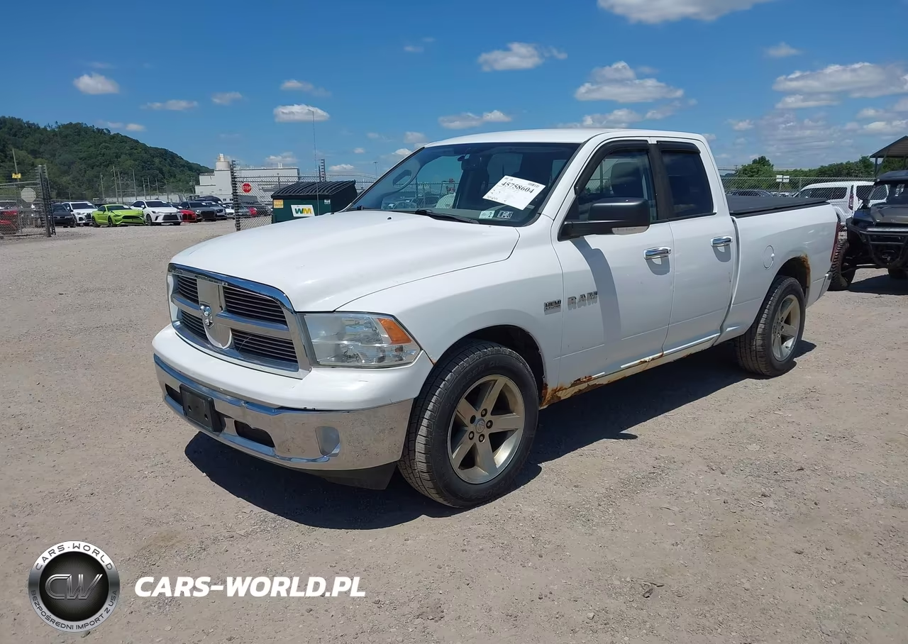 2010 Dodge Ram 1500 Slt-Sport-Trx VIN:1D7RV1GTXAS261565 - 2