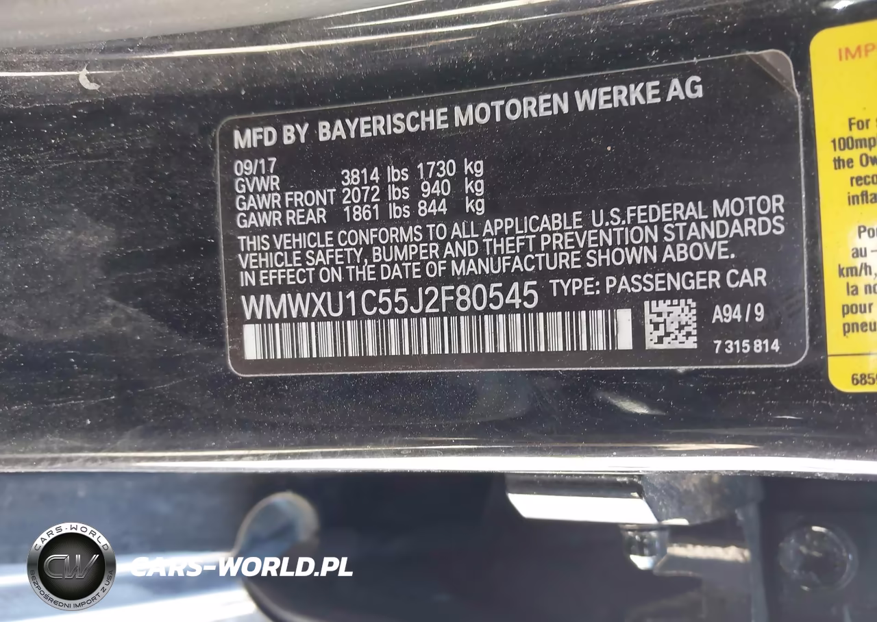2018 Mini Hardtop Cooper VIN:WMWXU1C55J2F80545 - 9