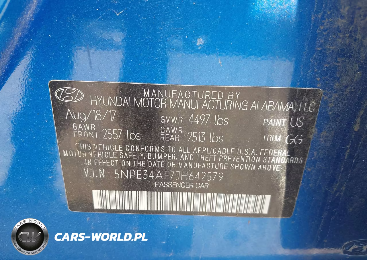 2018 Hyundai Sonata Limited VIN:5NPE34AF7JH642579 - 9