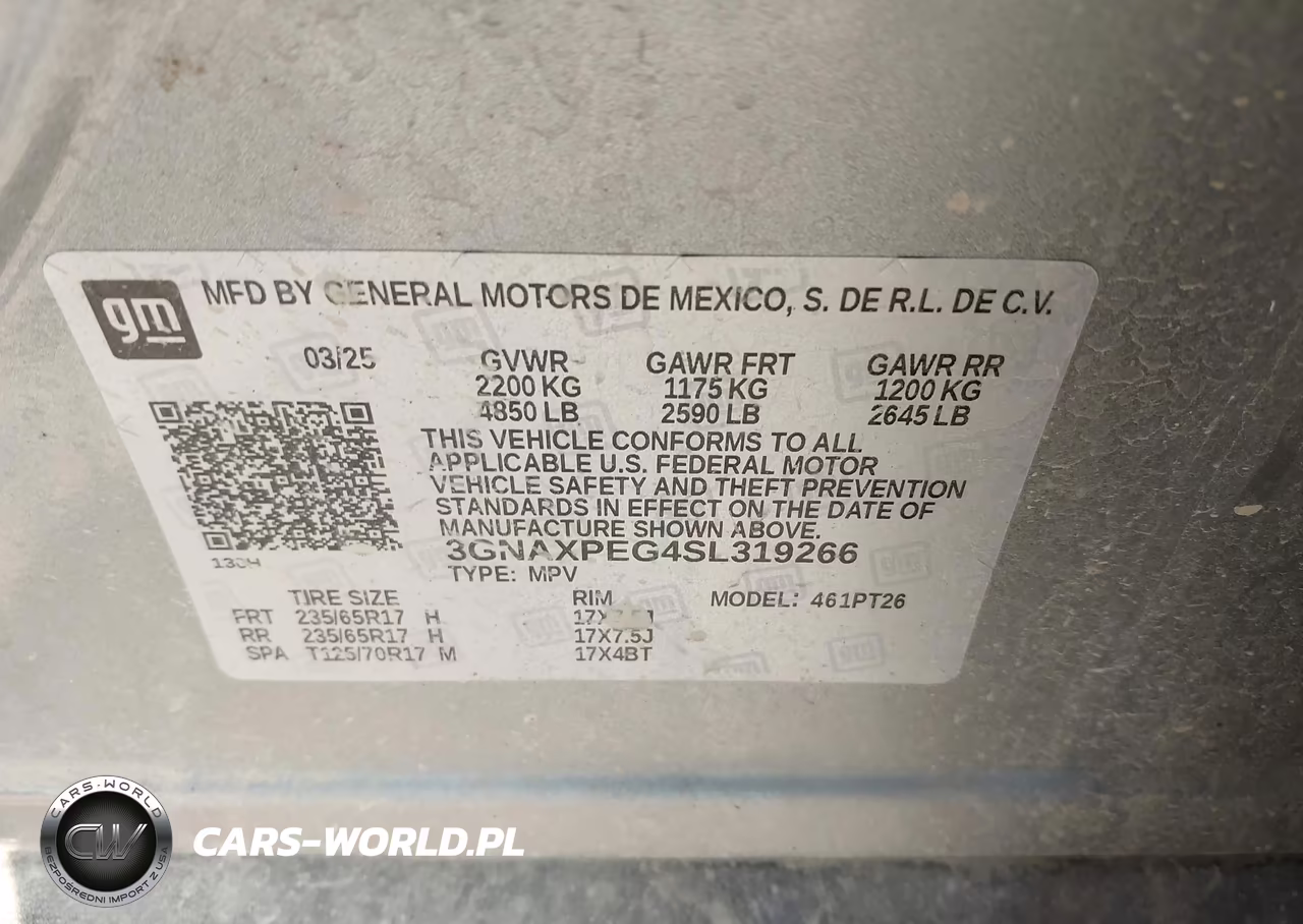 2025 Chevrolet Equinox Awd Lt VIN:3GNAXPEG4SL319266 - 9