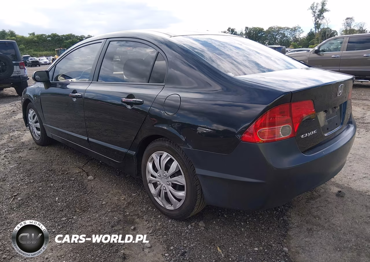 2007 Honda Civic Lx VIN:1HGFA16507L077526 - 3