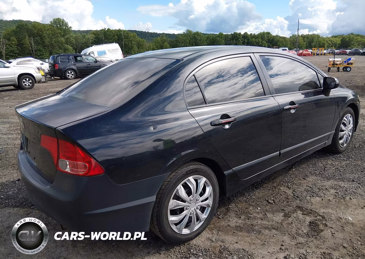 2007 Honda Civic Lx VIN:1HGFA16507L077526 - 4