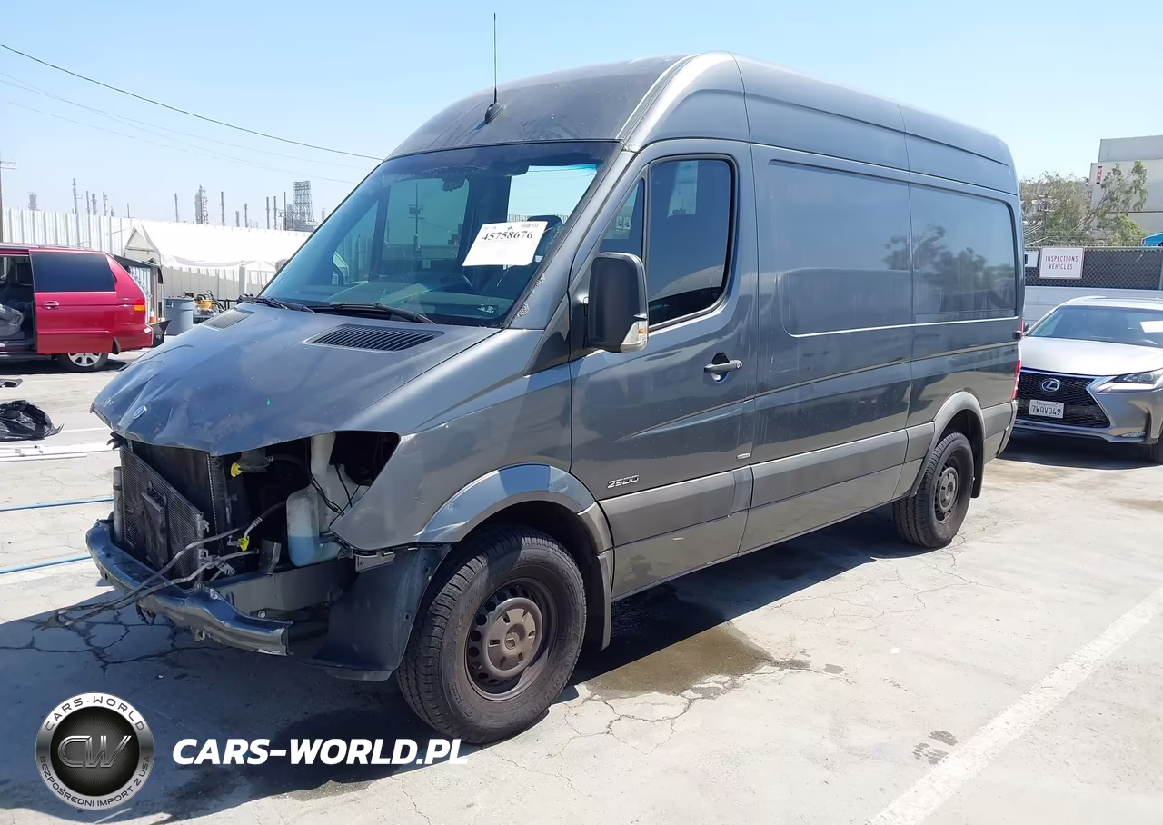2015 Mercedes-Benz Sprinter 2500 Normal Roof VIN:WD3PE7DC3FP142186 - 2