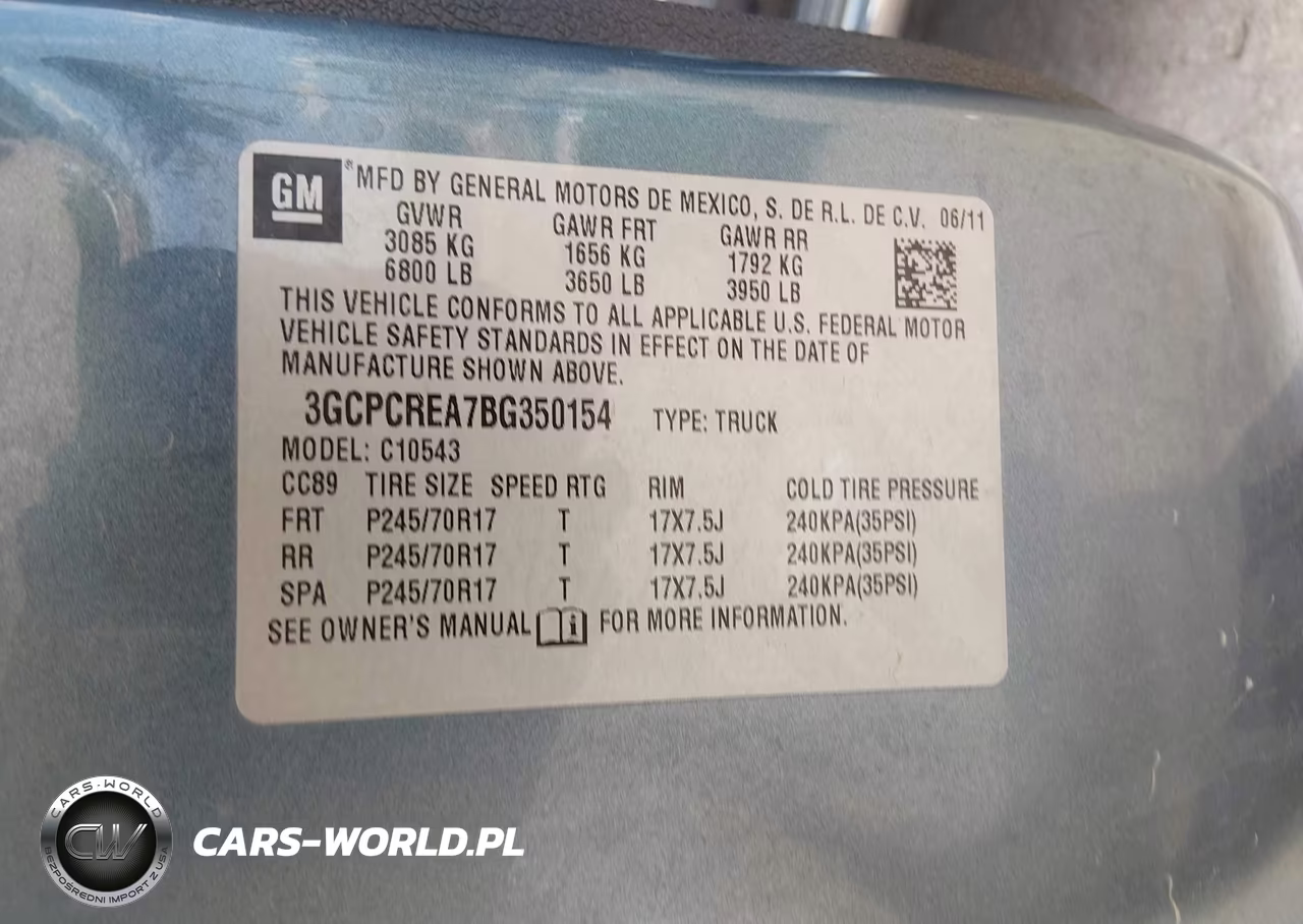 2011 Chevrolet Silverado 1500 Ls VIN:3GCPCREA7BG350154 - 9