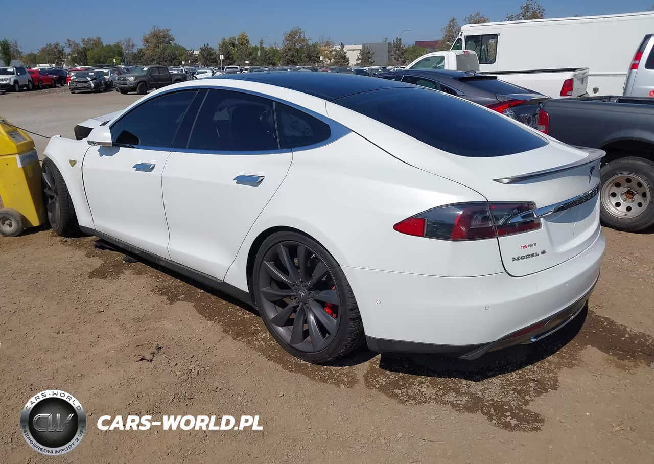 2014 Tesla Model S P85D VIN:5YJSA1H28EFP67508 - 3