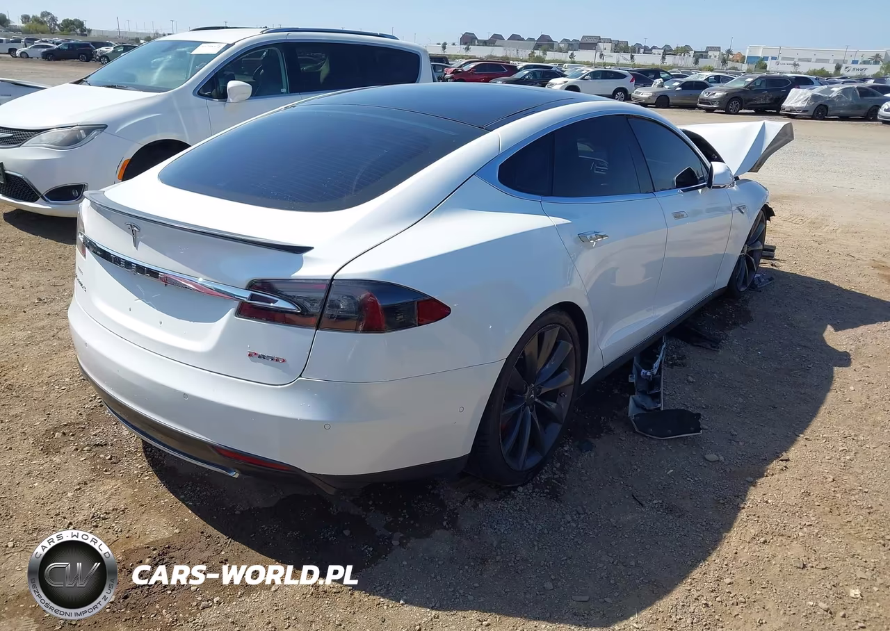 2014 Tesla Model S P85D VIN:5YJSA1H28EFP67508 - 4