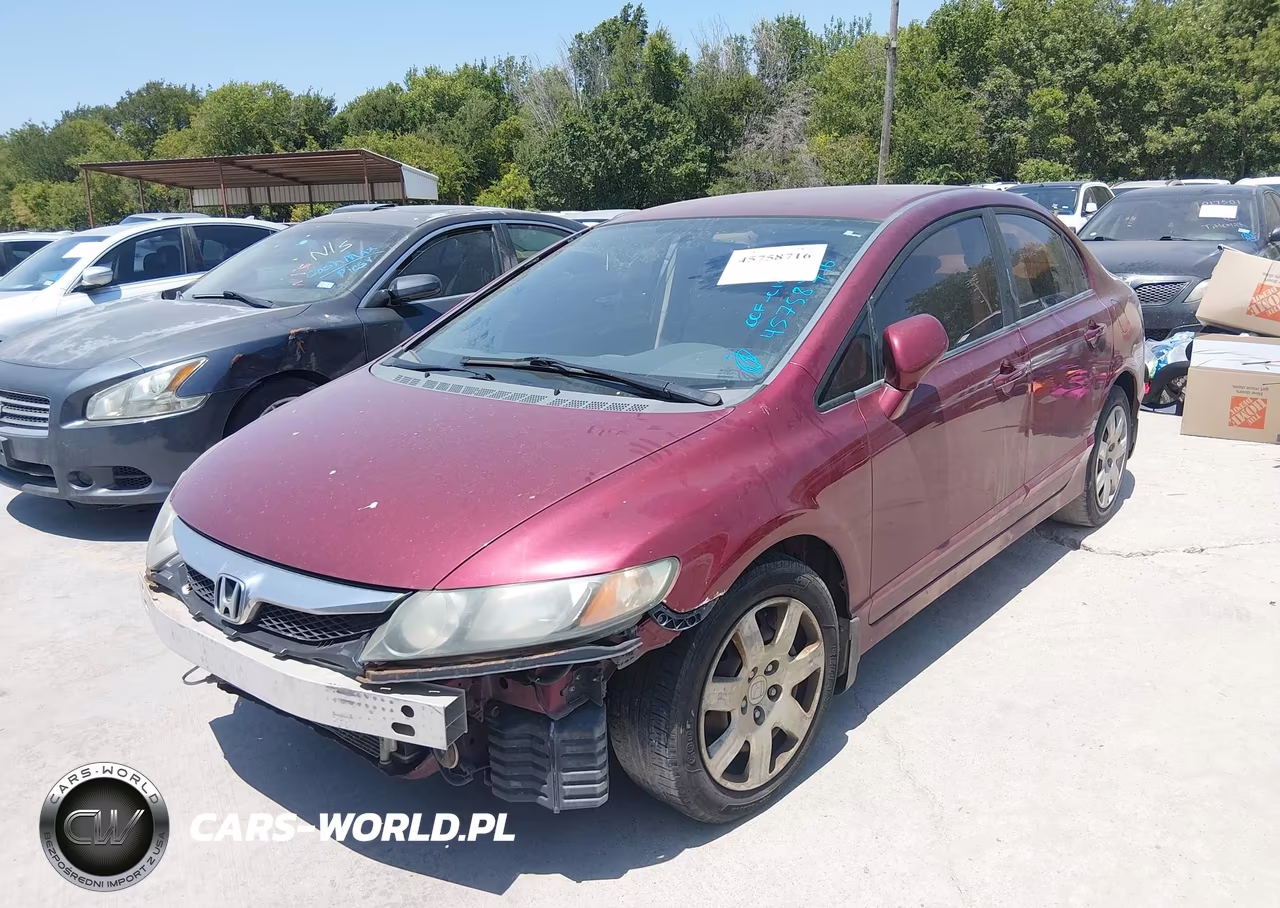 2009 Honda Civic Lx VIN:1HGFA16549L002606 - 2