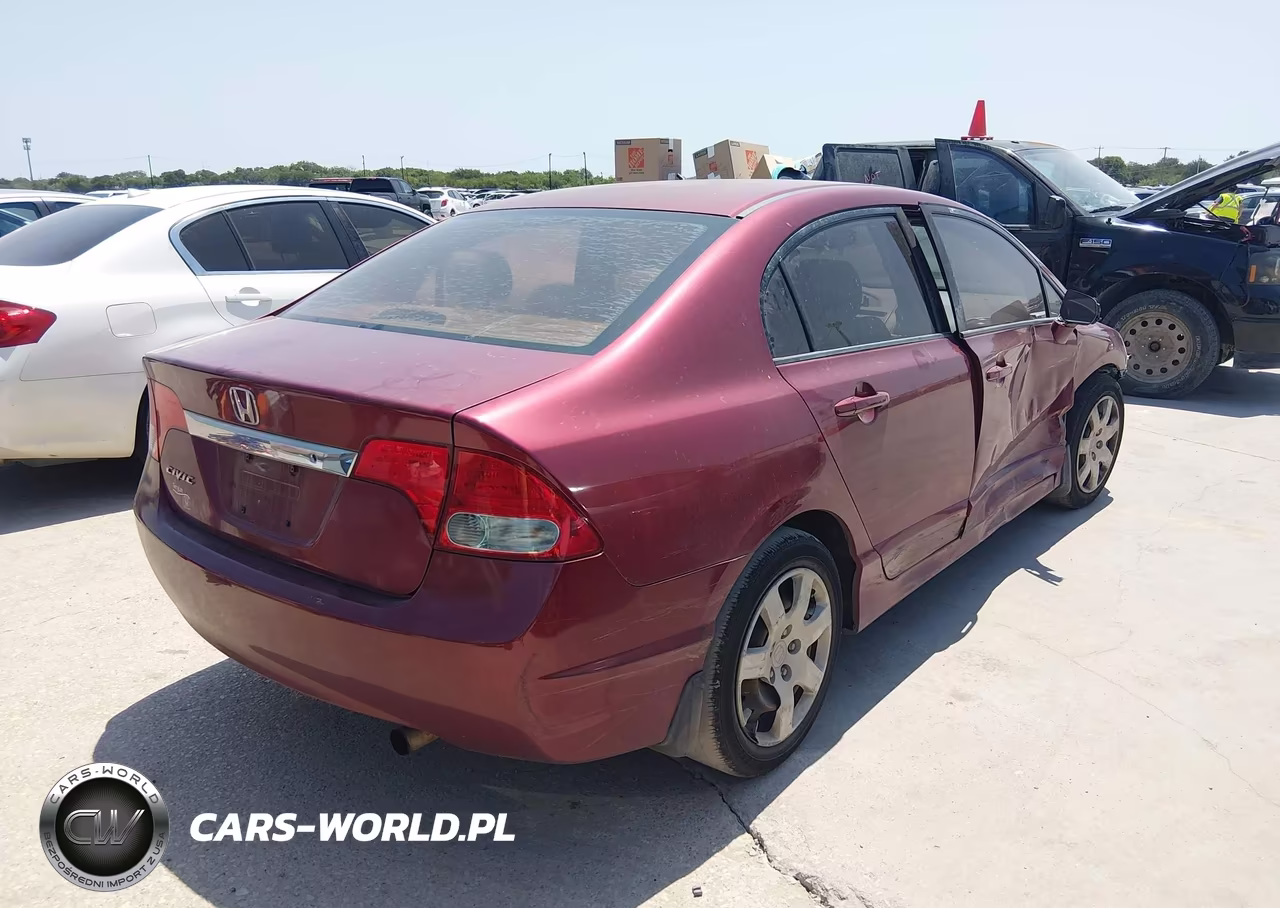 2009 Honda Civic Lx VIN:1HGFA16549L002606 - 4