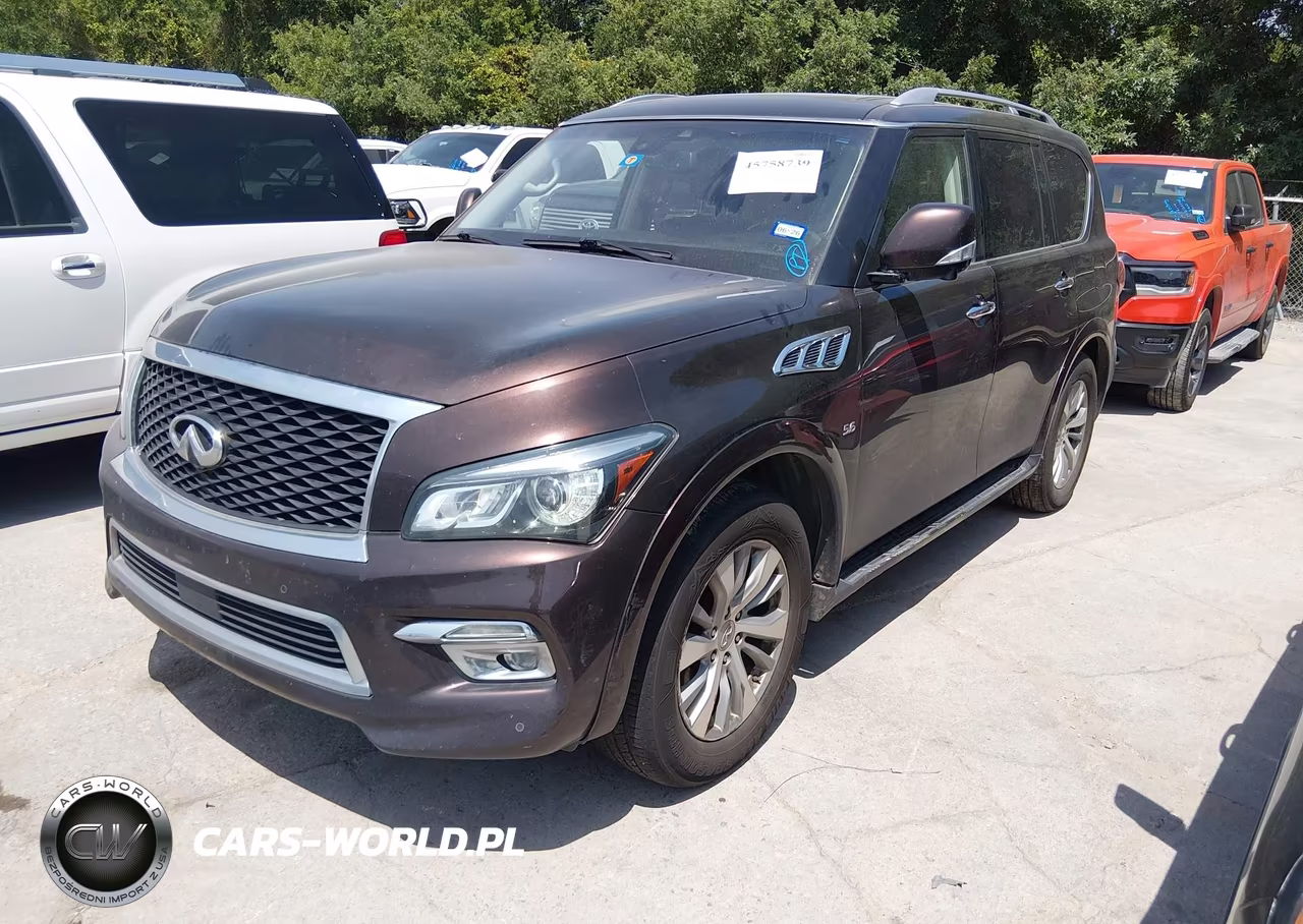 2017 Infiniti Qx80 VIN:JN8AZ2NEXH9154754 - 2