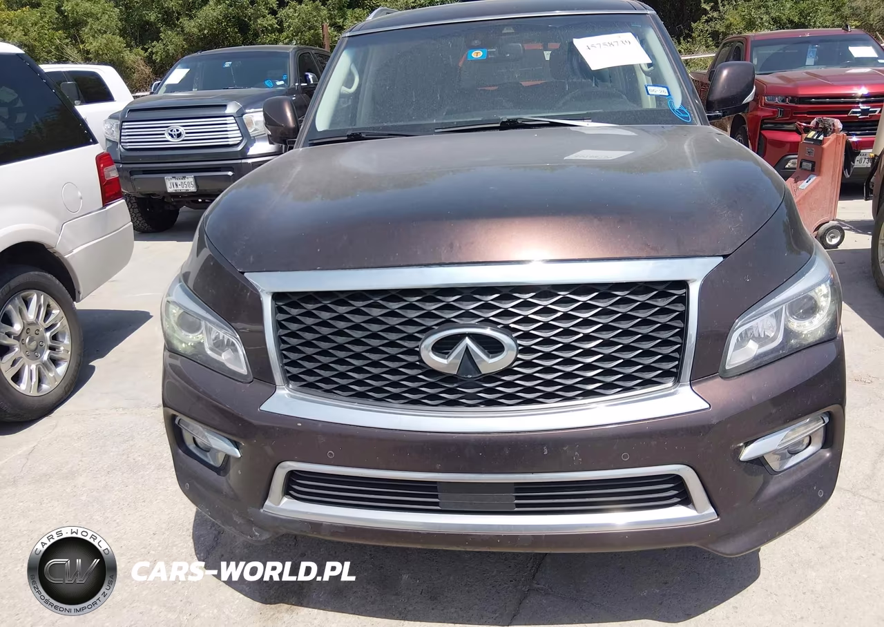 2017 Infiniti Qx80 VIN:JN8AZ2NEXH9154754 - 6