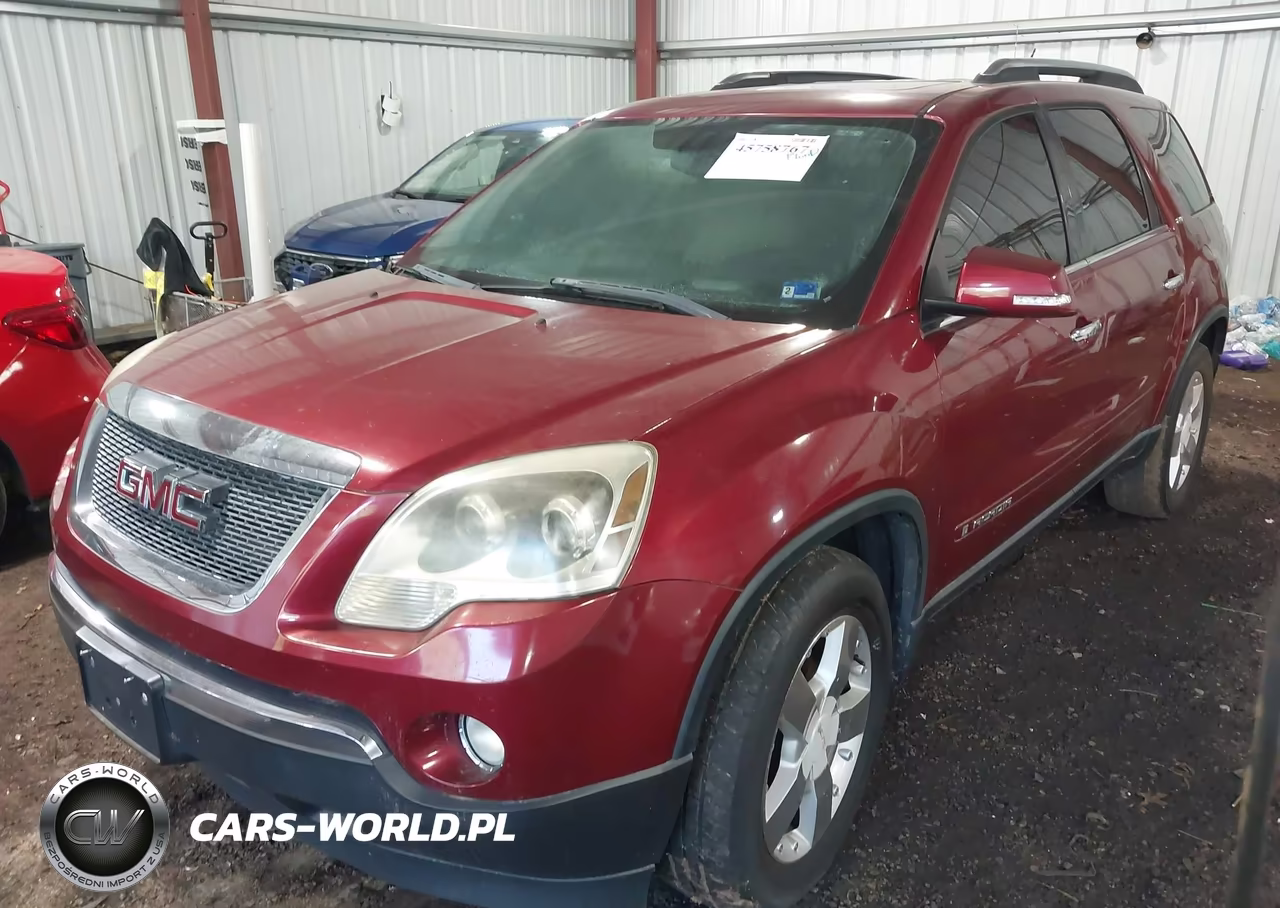 2008 GMC Acadia Slt-2 VIN:1GKER33738J271778 - 2