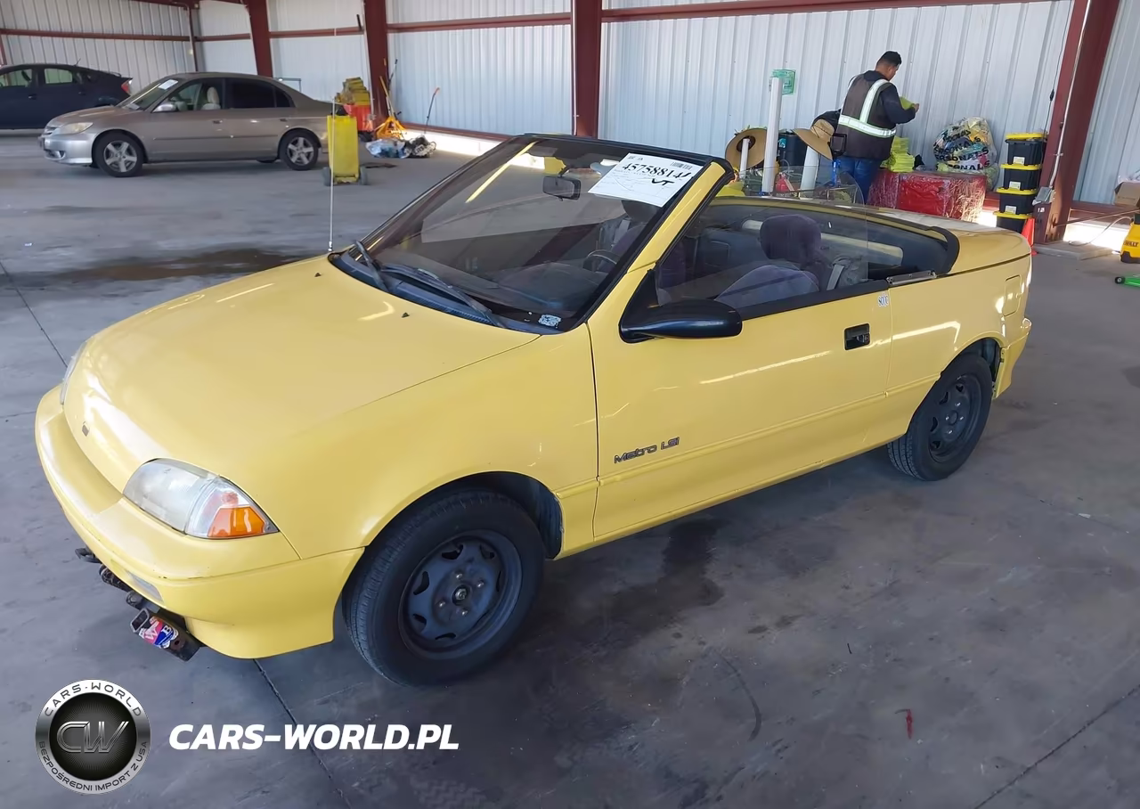 1991 Geo Metro Lsi Sprint Cl VIN:JG1MR3360MK602909 - 2