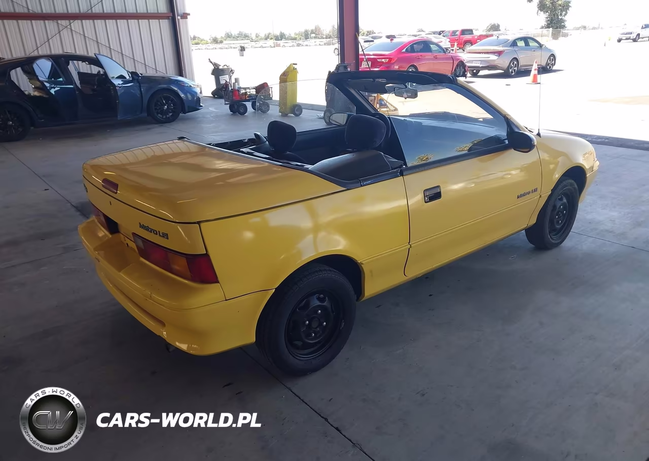 1991 Geo Metro Lsi Sprint Cl VIN:JG1MR3360MK602909 - 4
