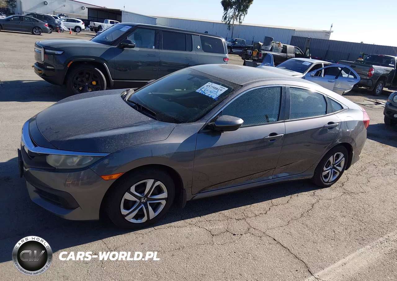 2018 Honda Civic Lx VIN:2HGFC2F55JH598486 - 15